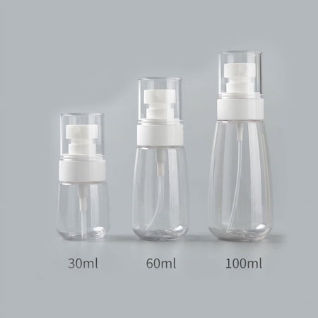 Racing Butterfly 30ml Portable Foam Bottle Empty Pump Clear Bottle Lotion shampoo Dispenser