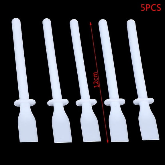 Racing Butterfly 5PCS Plastic Palette Knife Painting Mixing Tools For Watercolors Carving Oil Painting Artist Art School Students Supply