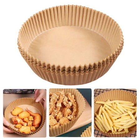 Racing Butterfly Air Fryer Disposable Paper Liner Non-Stick Mat Steamer Round Paper Baking Mats
