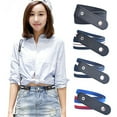 thumbnail image 1 of Racing Butterfly Buckle Free Belt for Jean Pants Dresses No Buckle Stretch Elastic Waist Belt, 1 of 8