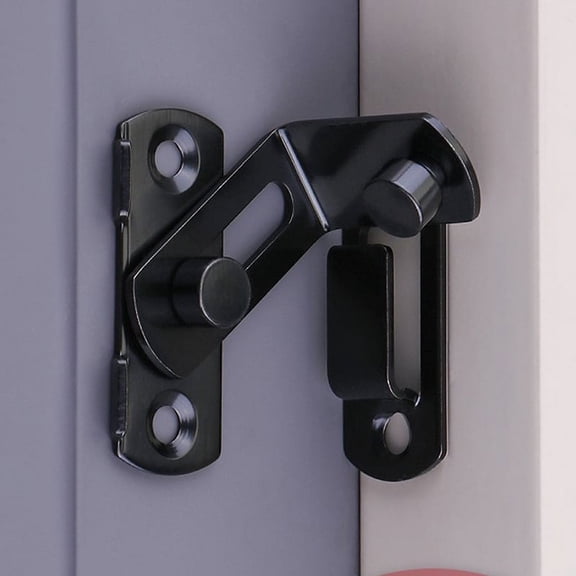 Racing Butterfly Door Lock Guard Latch Bolt 90 180 Degree Stainless Steel Toggle Latch