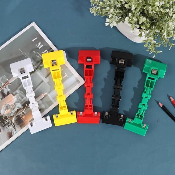 Racing Butterfly Double Head Rotatable Picture Copy Holder Painting Clip Clamp For Drawing Boards