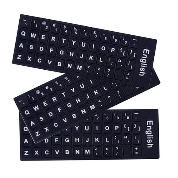 Computer Keyboard Letter Stickers