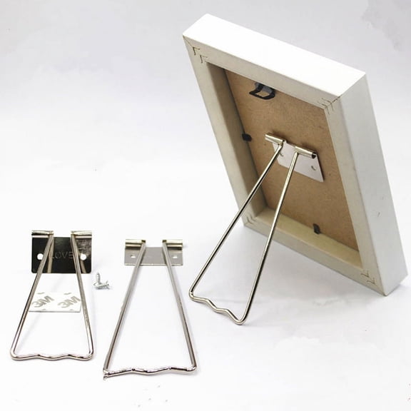 Racing Butterfly Iron photo frame Pedestal Holder Photo Frame support 5 8 10 inch Display Stand