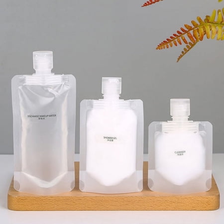 Racing Butterfly Makeup Fluid Bottle Packaging Bottle Portable Travel Bottle Cosmetic Packing Bag