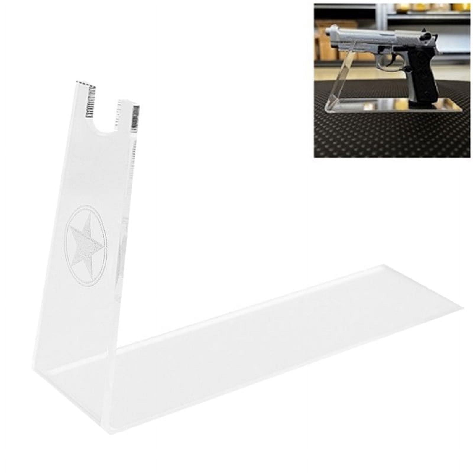 Hunting Trophy Display Clear Acrylic Rifle Display Stand - 8-Inch Gun ...