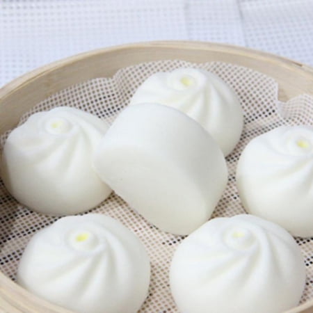 Racing Butterfly Non-Stick Silicone Steamer Dim Sum Paper Kitchen Steamers Mat Cooking Tools