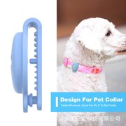 Racing Butterfly Pet Collar for Apple Airtag Dog Cat Strap Adjustable Sleeve Suitable Air Tags