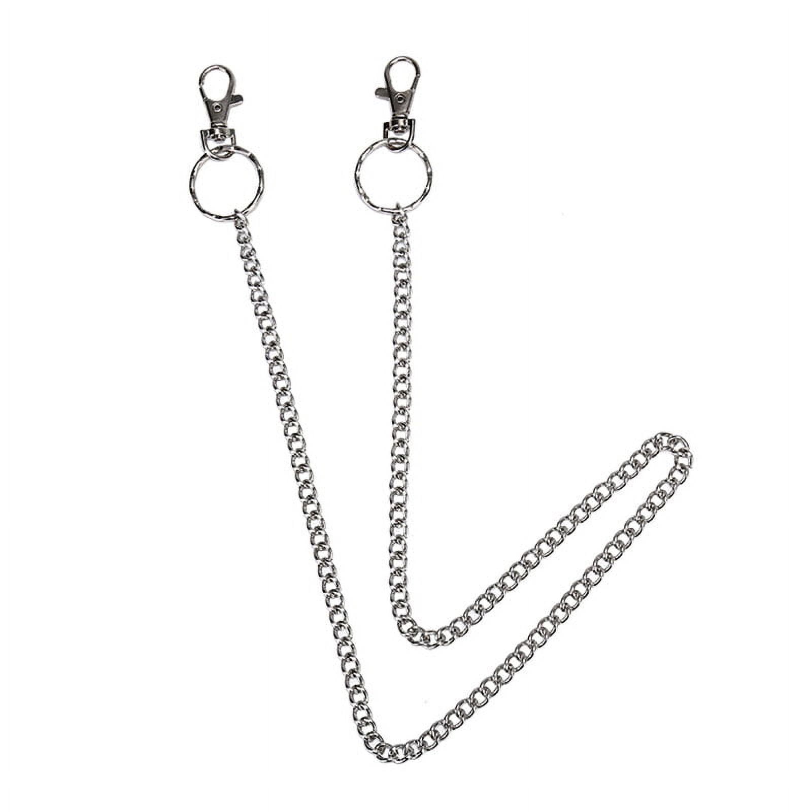 Racing Butterfly Punk Hiphop Trendy Belt Waist Chain Pants Chain Jeans