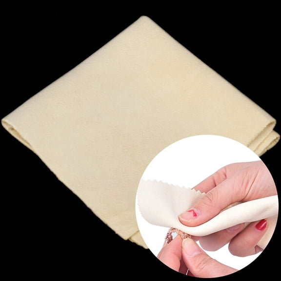 Racing Butterfly Silver Polishing Cloth Cleaner Jewelry Cleaning Cloth Anti-Tarnish Tool 15*15cm