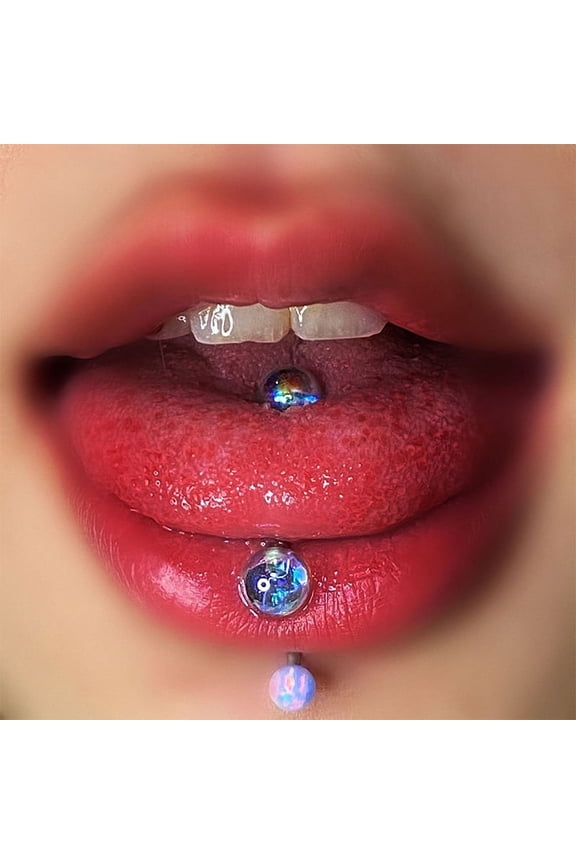 Titanium Steel Colorful Tongue Nails Piercing Body Studs Piercing Body Jewelry