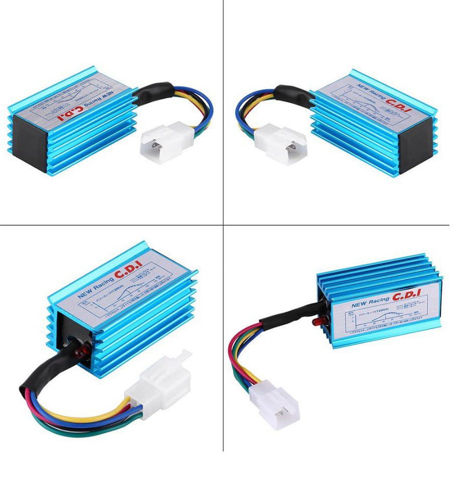Racing CDI Box 5 Pin + Ignition Coil +Spark Plug for 50-160cc 4-stroke