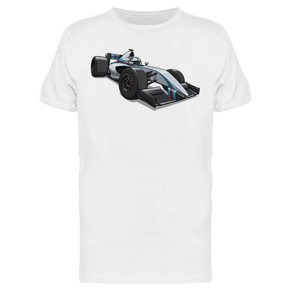 Racing Car Art T-Shirt Men -Image by Shutterstock, Male Large