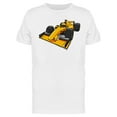 thumbnail image 1 of Racing Car In Bright Yellow T-Shirt Men -Image by Shutterstock, Male Medium, 1 of 2