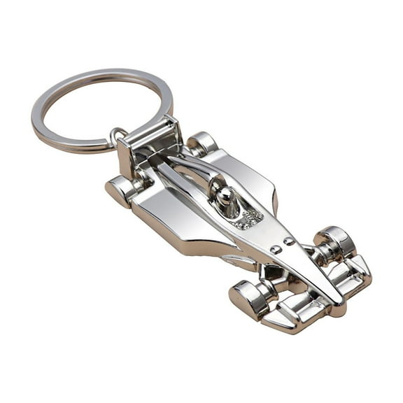 Racing Car Keychain Pendant Small Gift Racing Souvenirs, Metal Key Chain For Car Keys, Creative Racing Themed Keyring For Men Women, 3.89X0.98Inch