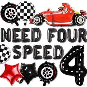 Racing Car Party Decoration Balloon Set
