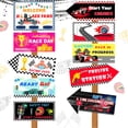 thumbnail image 1 of Racing Car Party Signs,10pcs Race Car Birthday Party Decorations Signs Set- Race Car Birthday Signs,Racing Party Street Sign & Race Car Party Traffic Signs etc Race Car Themed Party Decorations Signs, 1 of 7