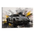 thumbnail image 1 of Racing Car Poster (22) Canvas Poster Wall Art Picture Prints Hanging Photo Gift Decor Home Posters Artworks 20x30inch(50x75cm), 1 of 6