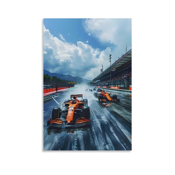 Racing Car Poster (31) Posters Art Print Wall Photo Paint Poster Hanging Picture Family Bedroom Decor Gift 12x18inch(30x45cm)