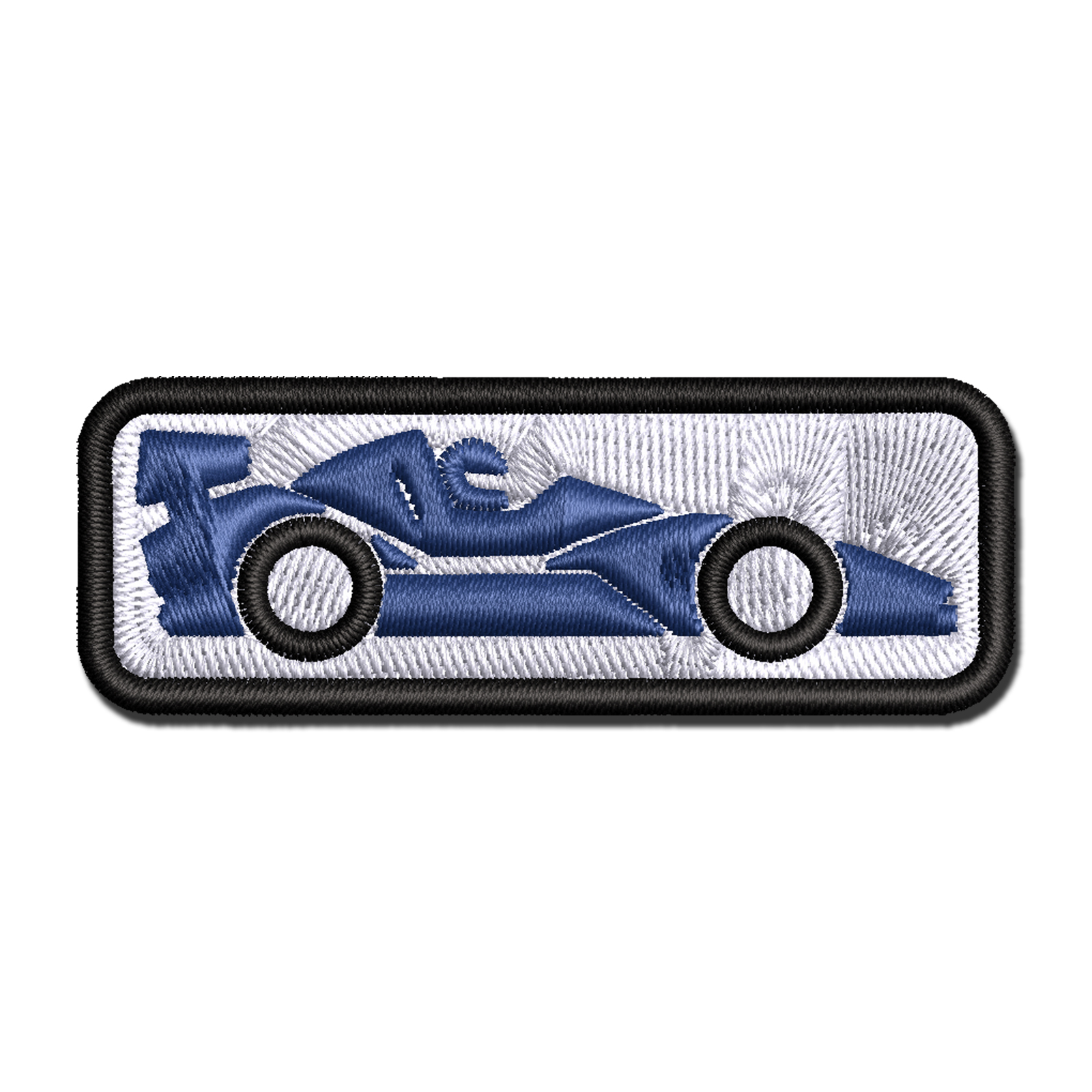 Racing Car Racecar Vehicle Automobile Applique Multi-Color Embroidered ...