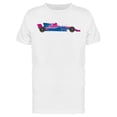 thumbnail image 1 of Racing Car Side View T-Shirt Men -Image by Shutterstock, Male x-Large, 1 of 2