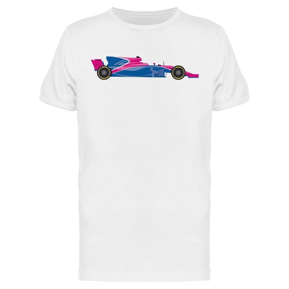 Racing Car Side View T-Shirt Men -Image by Shutterstock, Male x-Large