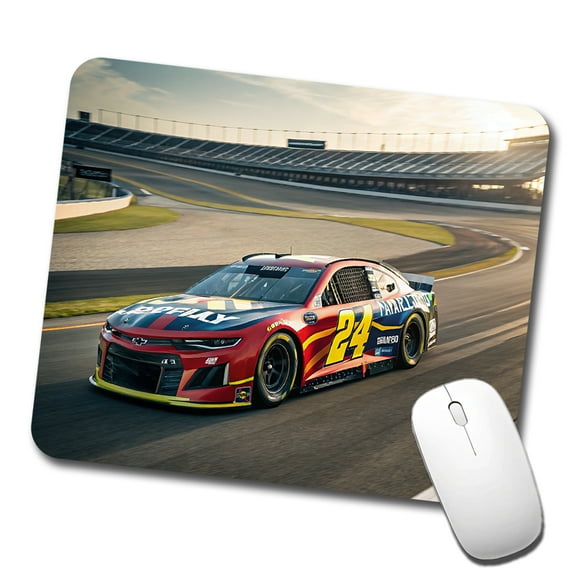Racing Car Track Mouse Pad Low Profile Gaming Mat