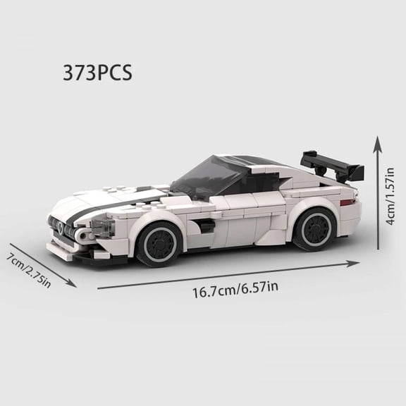 Racing Car World Famous City Speed Champions Sports Building Blocks Bricks DIY Kids Toys Super Racers Vehicle Technique MOC GTR