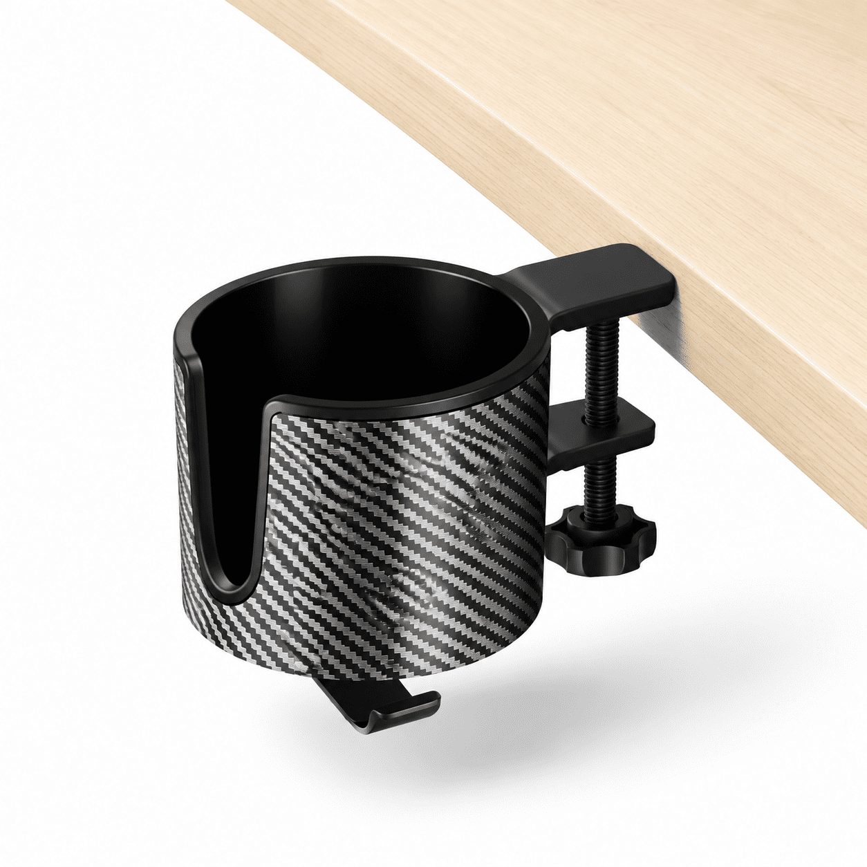 Baby Racing Gear Racing Carbon Edition 2-in-1 Anti-spill Desk Cup and Headphone Holder ...