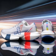 Racing Carbon Plate Running Shoes, Couples Marathon PB Running Shoes, Shock Absorbing, Wear-Resistant Sneakers