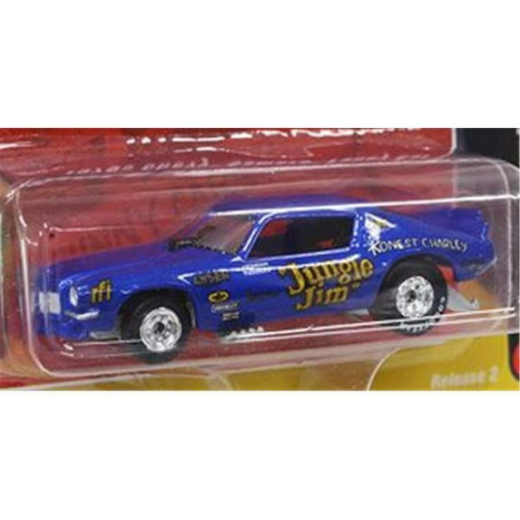 Racing Champions 1:64 Scale Blue 1970 Chevrolet Camaro Jungle Jim Limited Edition Diecast Toy