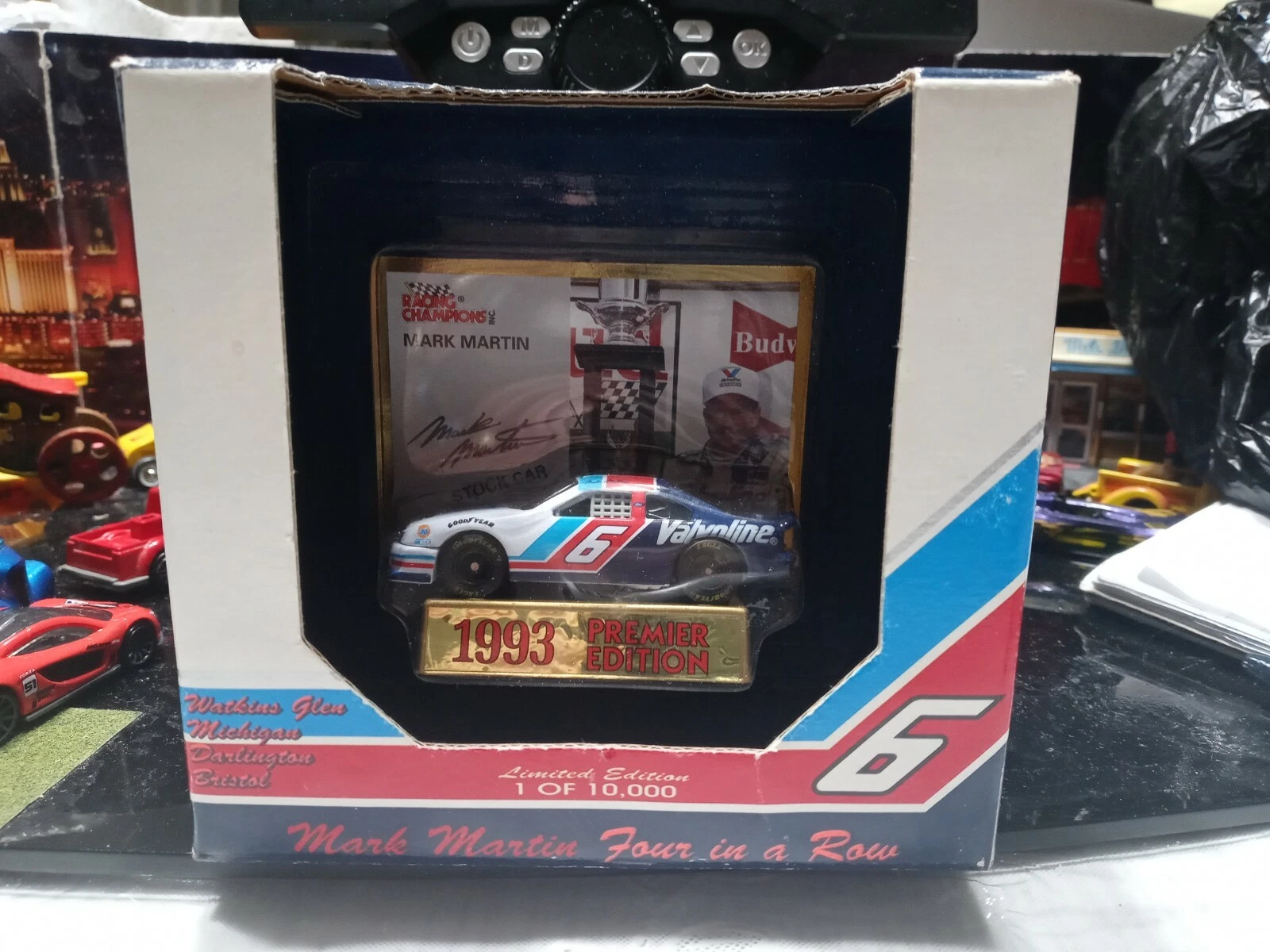 Racing Champions Mark Martin. 1993 Premier Edition 1 Of 10,000 1:64 Die ...