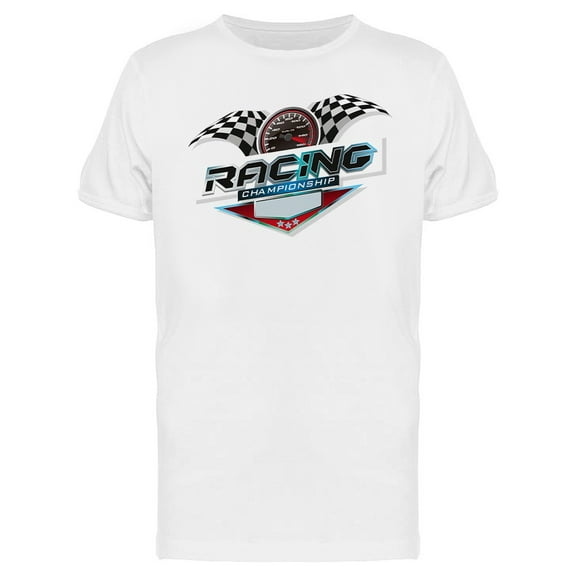 Racing Championship Design T-Shirt Men -Image by Shutterstock, Male Medium