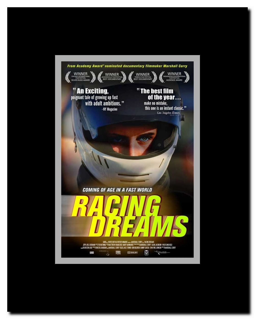 Racing Dreams Framed Movie Poster