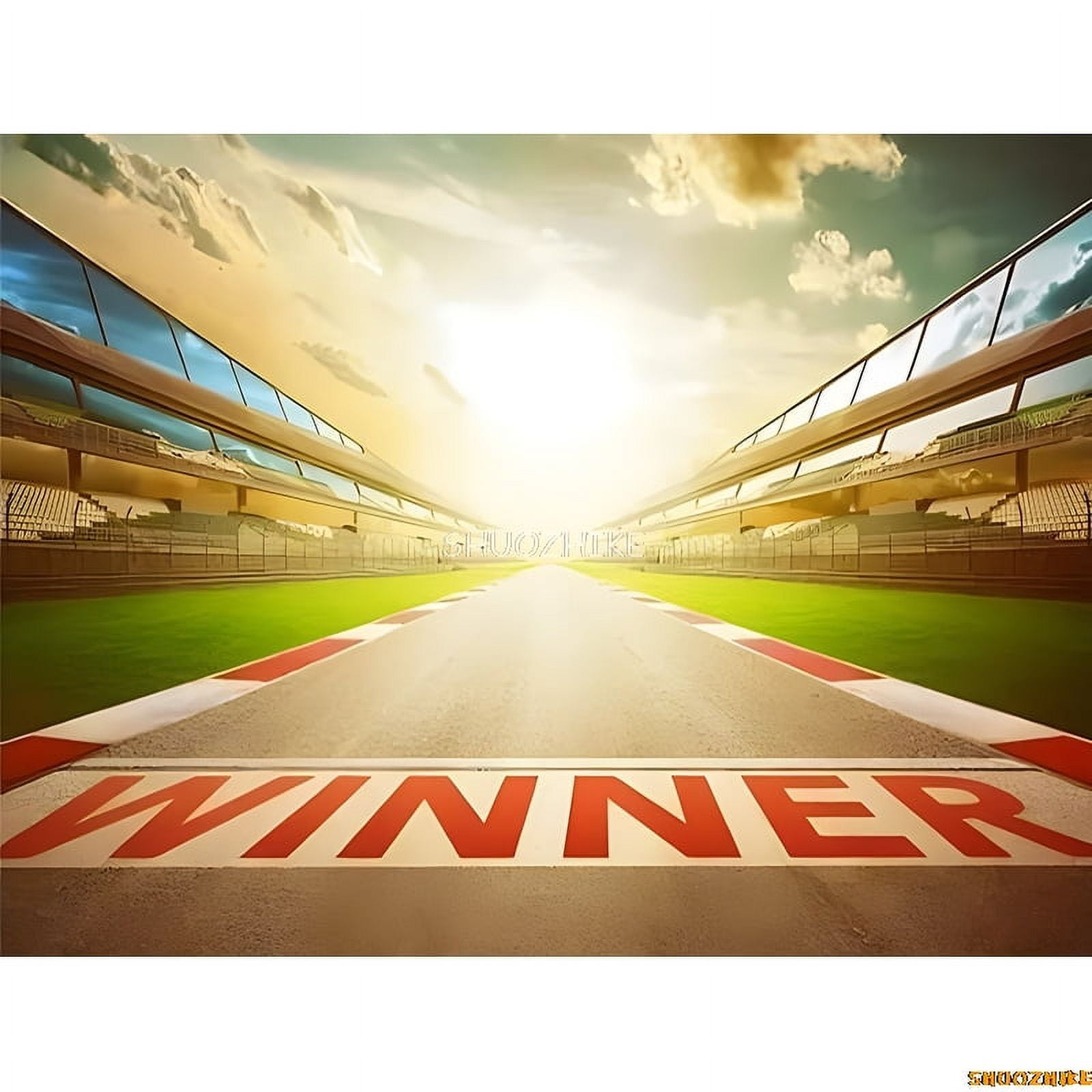 Racing Drift Party Photography Backdrop Sports Night View City Memorial ...