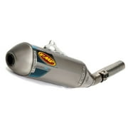 Racing Factory 4.1 RCT Slip-On - Aluminum Muffler - Stainless Midpipe - Stainless Endcap , Material Aluminum