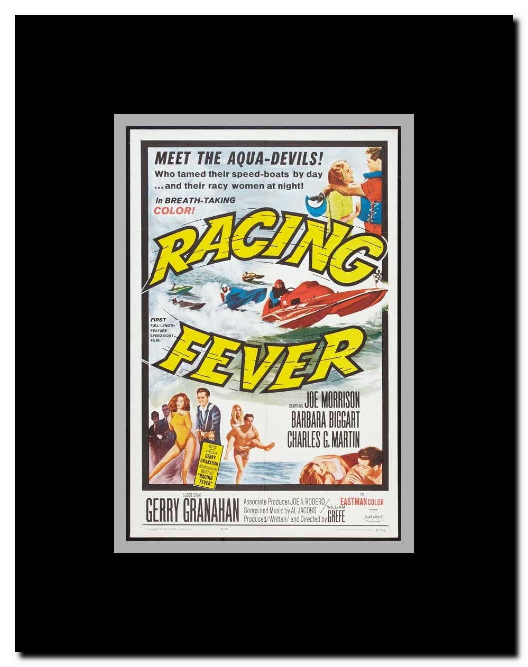 Racing Fever Framed Movie Poster
