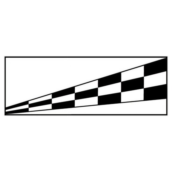 Racing Flag Flags Car Window Vinyl Decal Sticker Stickers 18 - 36 Inches