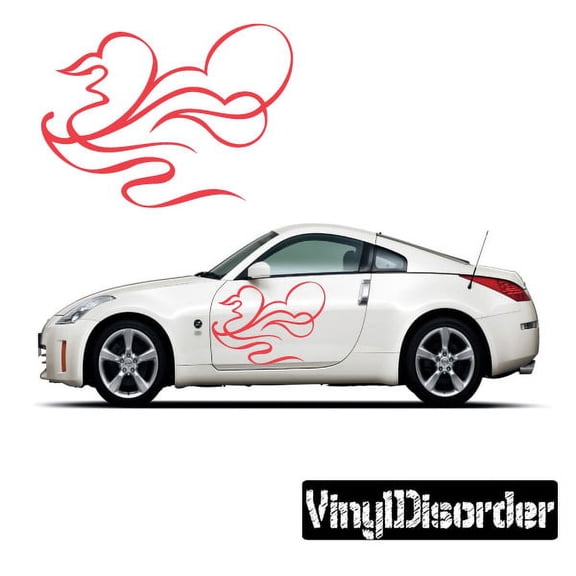Racing Graphic Pinstripes Wall Decal - Vinyl Decal - Car Decal - DC 8042 - 36 Inches