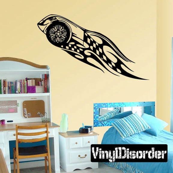 Racing Graphic Wall Decal - Vinyl Decal - Car Decal - DC 23014 - 36 Inches