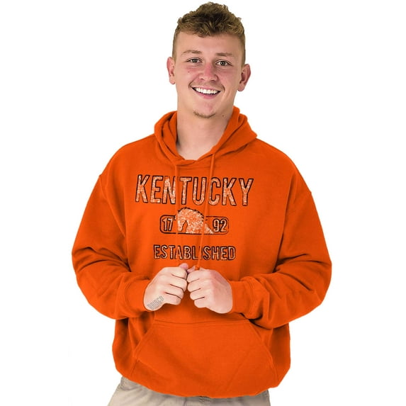 Kentucky Race Horse Vintage Stencil Hoodie Sweatshirt Women Men Brisco Brands S