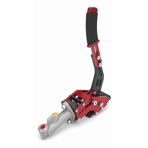 Racing Hydraulic Handbrake Wrapped In Red Sponge