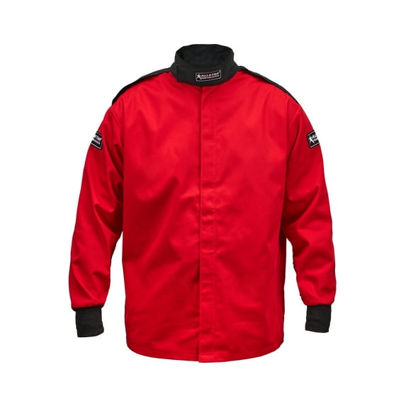 Allstar Performance Large, Fire Retardant Cotton Red Racing Jacket