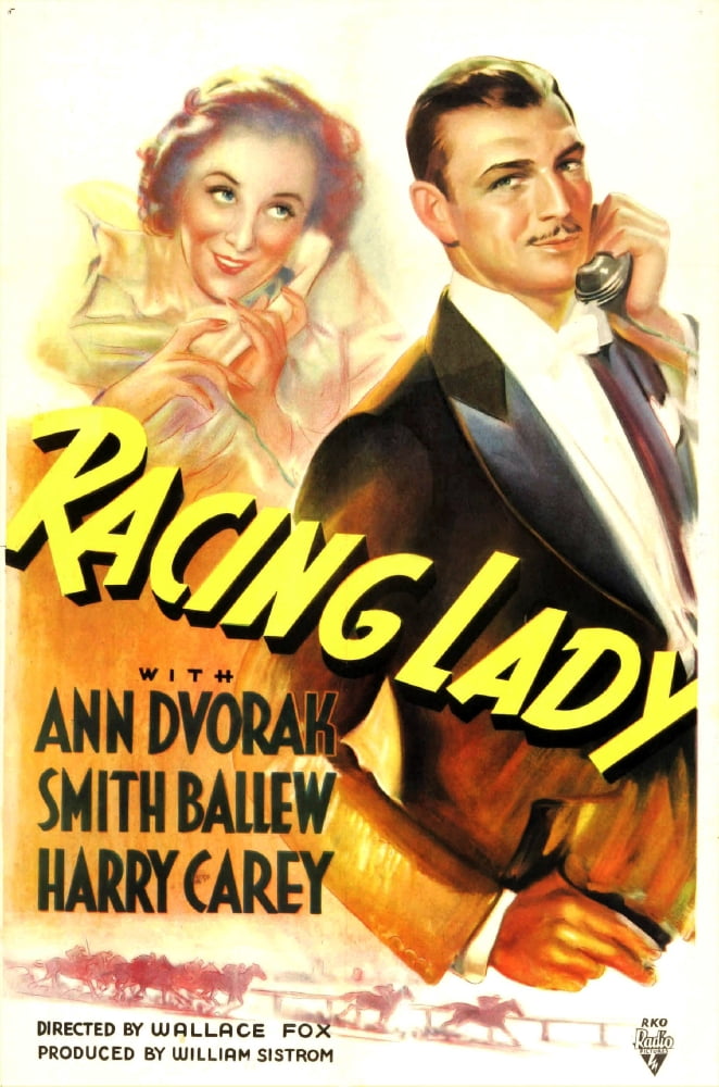 Racing Lady U Canvas Art - (24 x 36)
