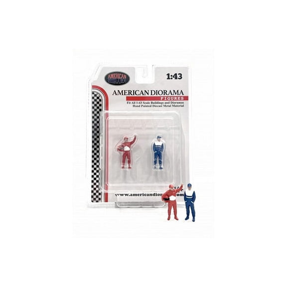 Racing Legends - The 90s Figure Set, American Diorama 76451 - 1/43 Scale Figurines