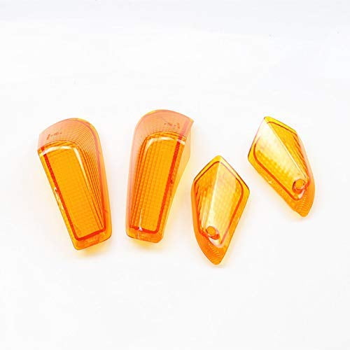 Racing Motorcycle Front & Rear Turn Signal Indicator Light Lens Housing Cover For Kawasaki ZZR250 EX250 ZZR 250