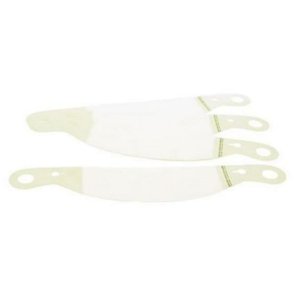 Racing Optics 10230C G-Style Clear Stright Shape XStack Tearoffs