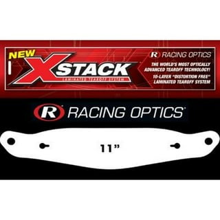 Racing Optics Tearoffs Shoei CWF-1 Scorpion KBC Rock Clear Racing Optics Tearoffs Shoei CWF-1 Scorpion KBC Rock Clear