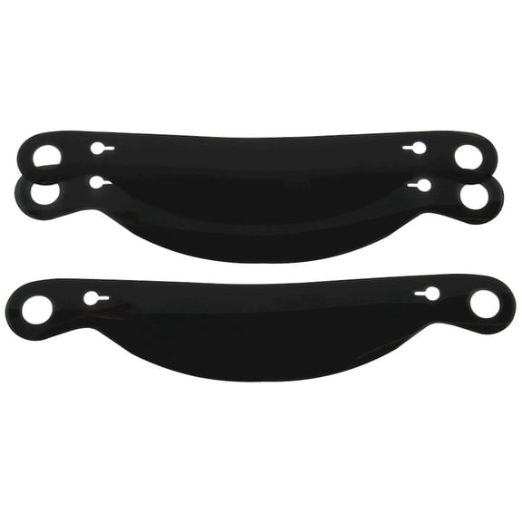 RACING OPTICS Tearoff Smoked Impact Vapor/ Charger/ Scorpion