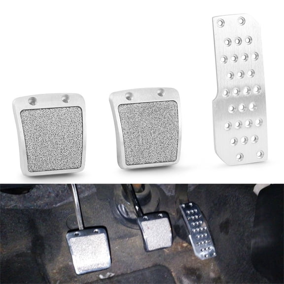 Racing Pedals Foot Rest Accelerator Brake Pedal Clutch Pedals for Honda Mugen